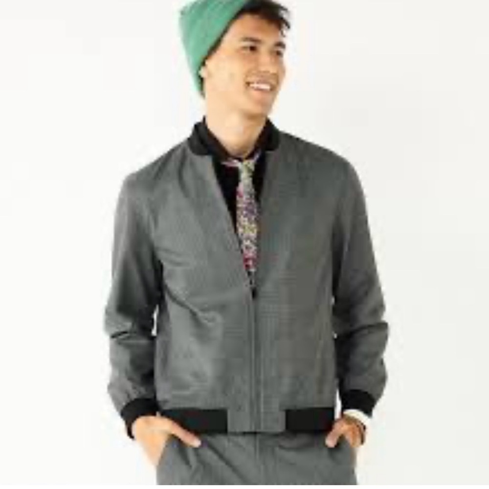 Men’s Apt 9 bomber suit jacket size small